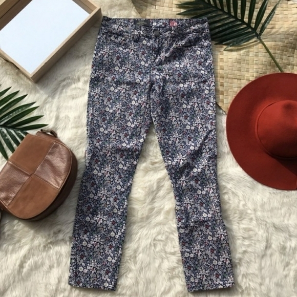 J. Crew Liberty Meadow Floral Thoothpick jeans - Picture 5 of 10